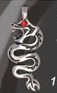 Dragon Pewter Necklace
