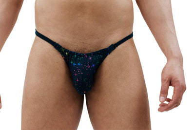 Elegant Evening Men's Thong with Convenient Clip