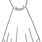Kleid: SLEEVLESS MIDIDRESS W N-NECK, PLACK - 52-2345-1387