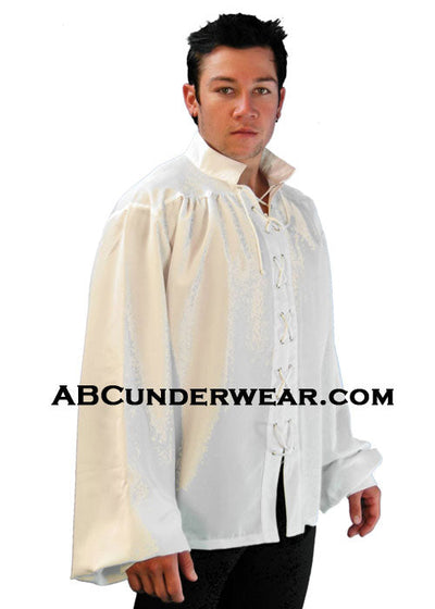 Lace-Up Front Shirt
