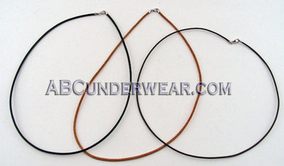 Leather Cord Necklace