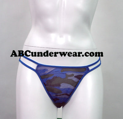 Limited Stock: Camouflage Fishnet Panties - Final Clearance