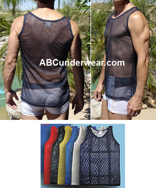 Men's Mesh A-Shirt 3 Pack