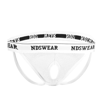 NEW Open Hole Suspensory Stretch Mesh Jock Strap - NDS Wear - 2 PACK