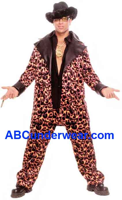 Pimp Costume Big Daddy Inferno