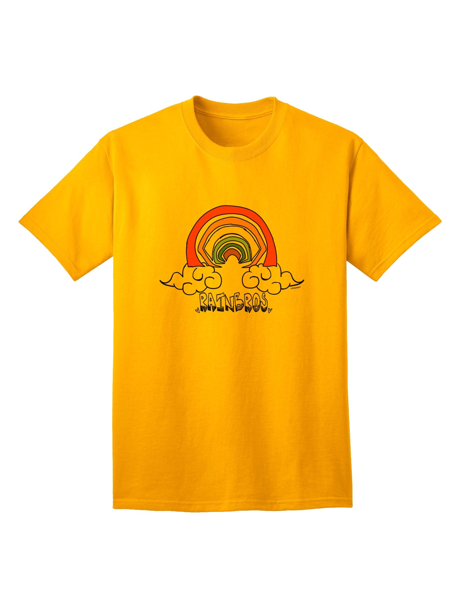 RAINBROS Adult T-Shirt Unisex
