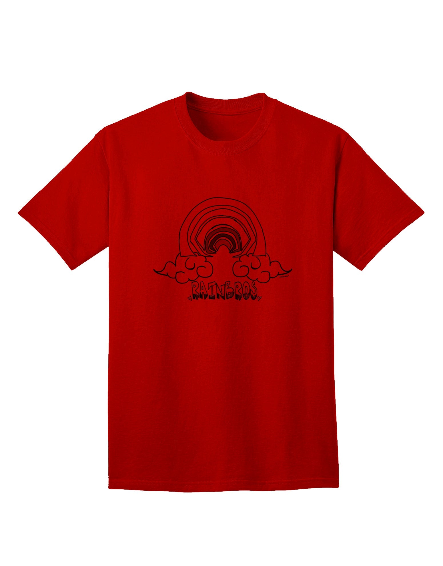 RAINBROS Adult T-Shirt Unisex
