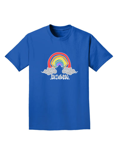 RAINBROS Dark Mens Adult Dark T-Shirt