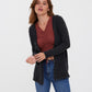 VMDOFFY LS OPEN HOOD CARDIGAN GA NO - 10235948