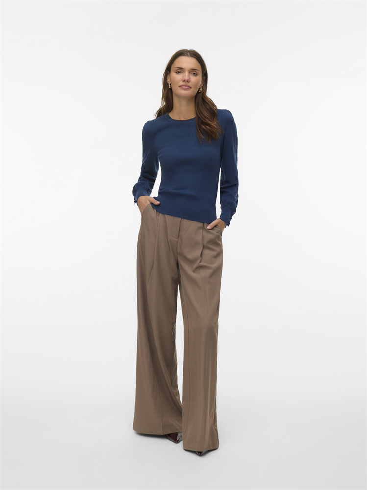 VMNEW HOLLY LS O-NECK PULLOVER BOO - 10339851