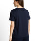 T-shirt basic crew neck print - 1050414