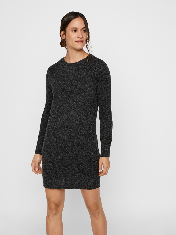 VMDOFFY LS O-NECK DRESS GA NOOS - 10215523