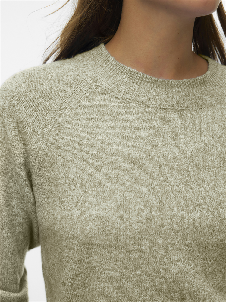 VMDOFFY LS O-NECK BLOUSE GA NOOS - 10201022
