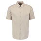 Shirt Short Sleeve Solid With Linen - 27480321SN