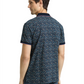 allover printed polo - 1050156