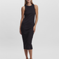 VMLAVENDER SL O-NECK CALF DRESS VMA - 10230437