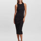 VMLAVENDER SL O-NECK CALF DRESS VMA - 10230437