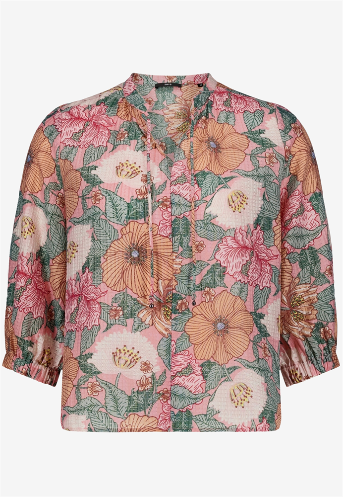 Bluse Kurz 3/4 Arm - 110-10003911