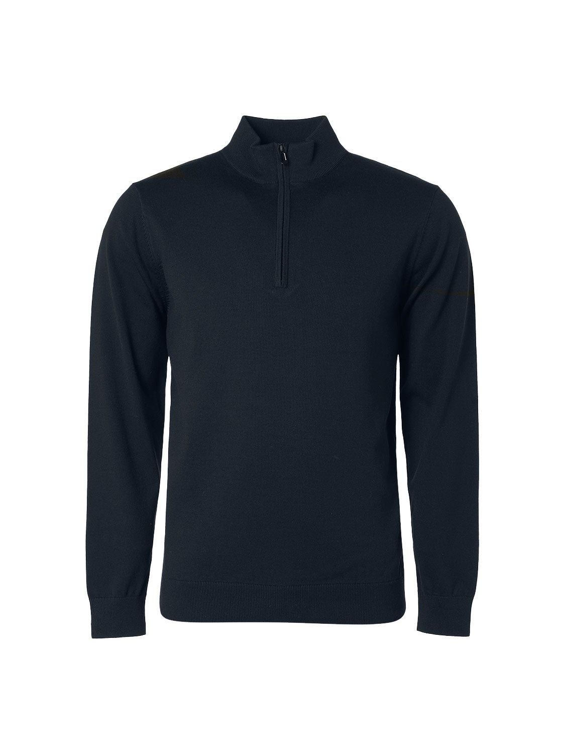 Pullover Half Zip 2 Coloured Melang - N2185