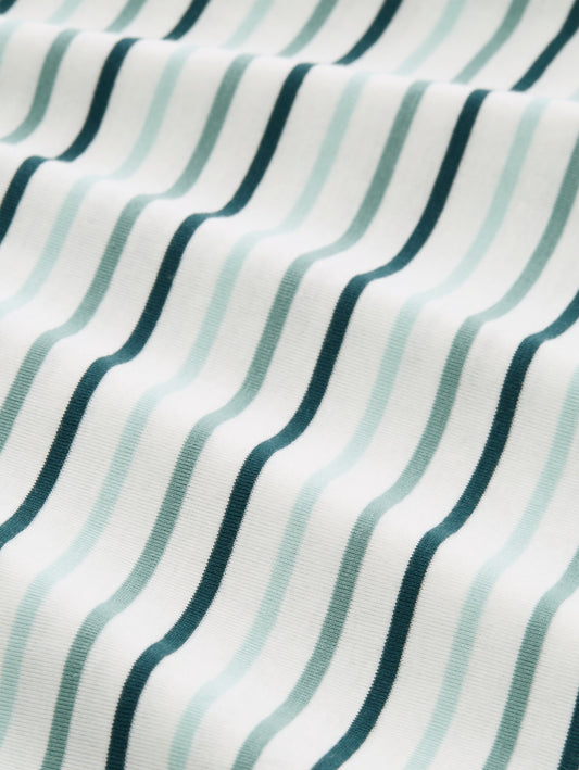T-shirt boat neck stripe - 1050415