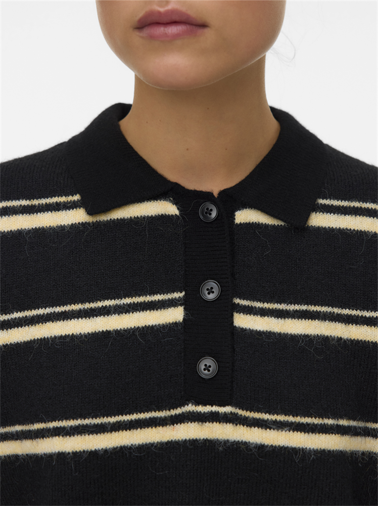 AWTACEY LS POLO KNIT - 10334366
