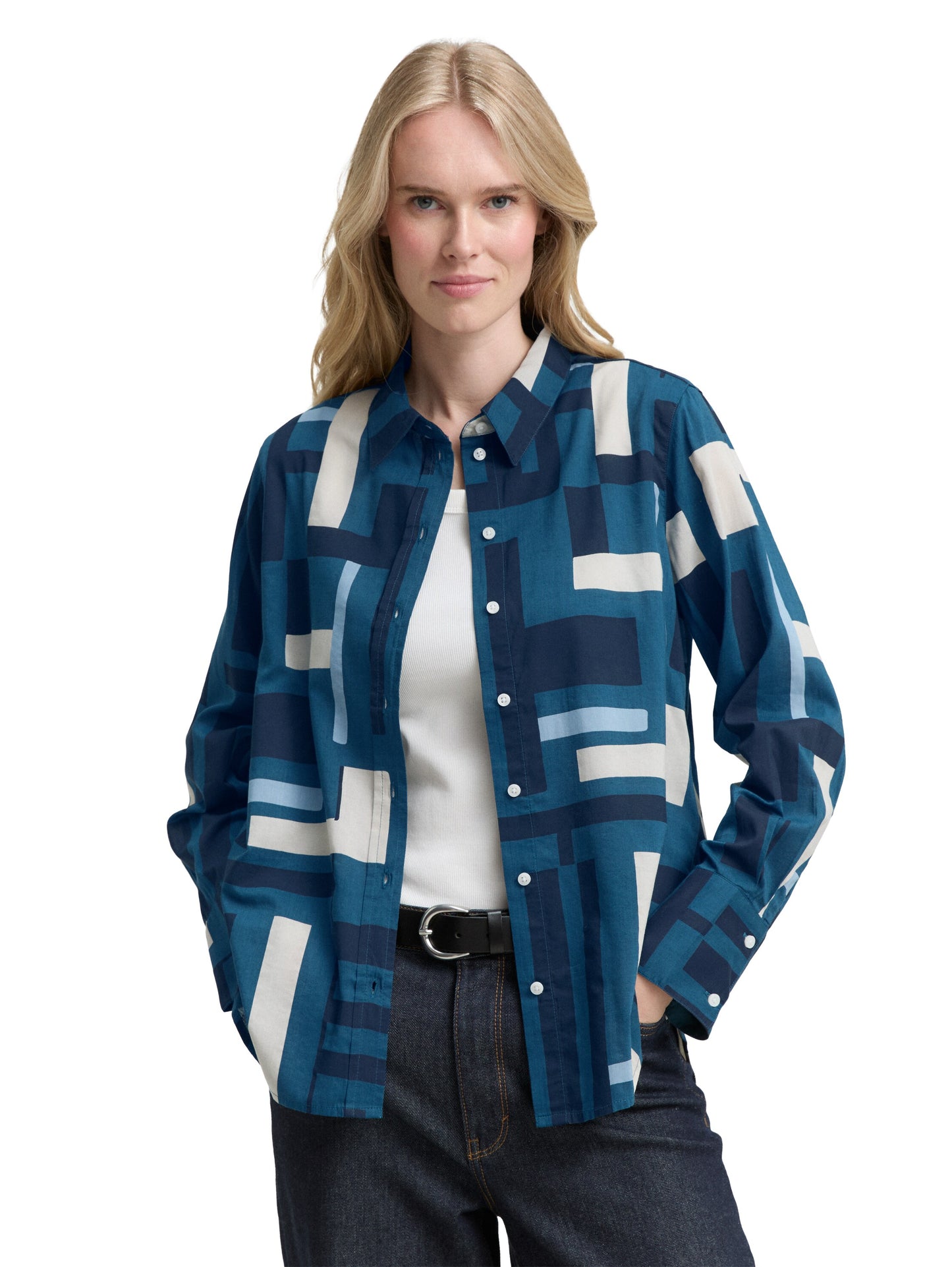 blouse shirt printed - 1047586