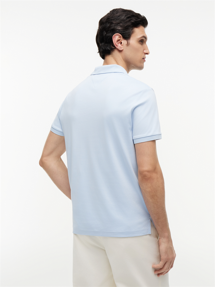 LIQUID COTTON REG SEASONAL POLO - MW0MW39994