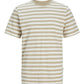 JORTAMPA STRIPE TEE SS CREW NECK - 12252176