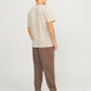 JORTAMPA STRIPE TEE SS CREW NECK - 12252176