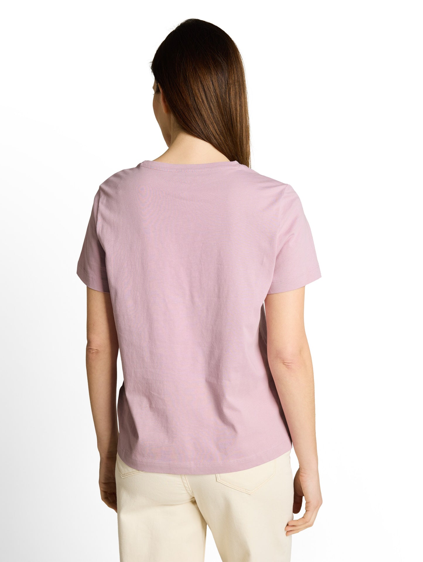 T-shirt basic crew neck print - 1050414
