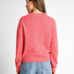 knit crispy cotton cardigan - 1050537