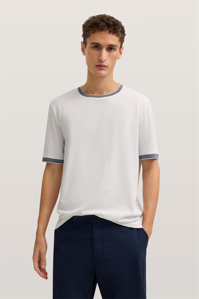 HERREN T-SHIRT 1/2 ARM - 15091E 8350