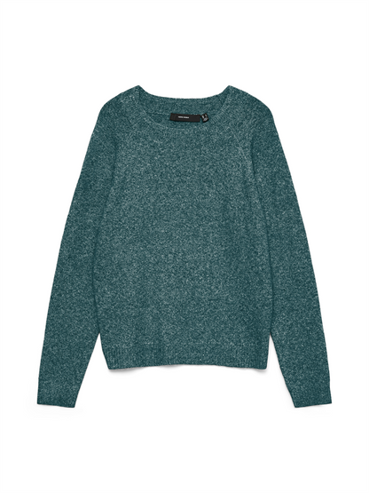 VMDOFFY LS O-NECK BLOUSE GA NOOS - 10201022