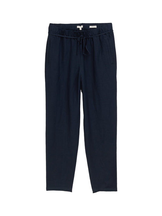 loose fit linen pants - 1046498