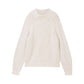 knit plated rib pullover - 1042957