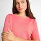 knit shortsleeve crewneck swea - 1050787