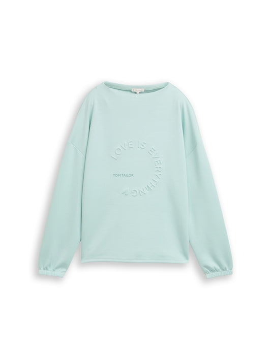 T-shirt mock neck scuba - 1050440