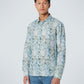 Shirt Allover Printed With Linen - 19430236