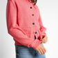 knit crispy cotton cardigan - 1050537