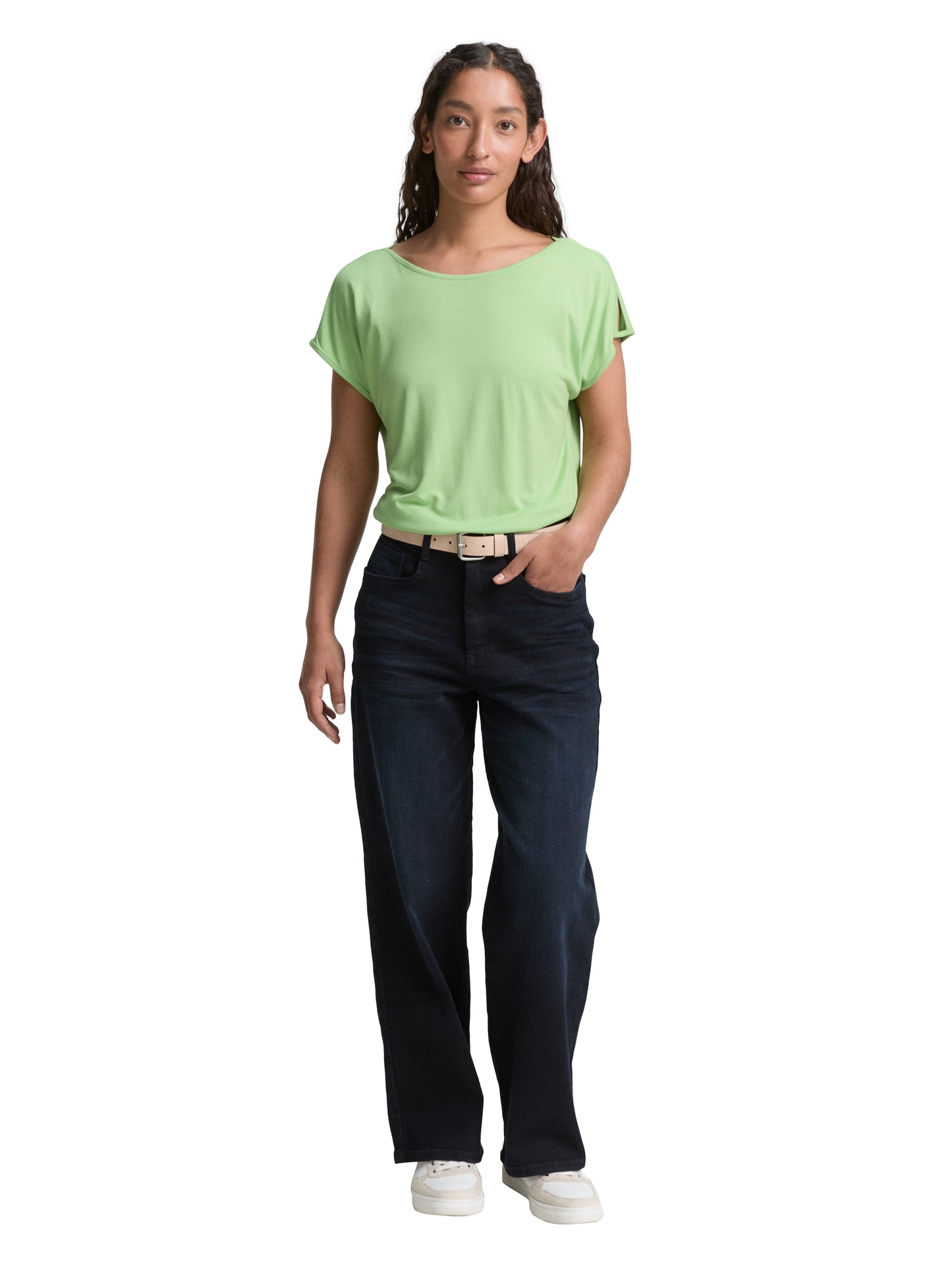 T-shirt shoulder slit - 1046431