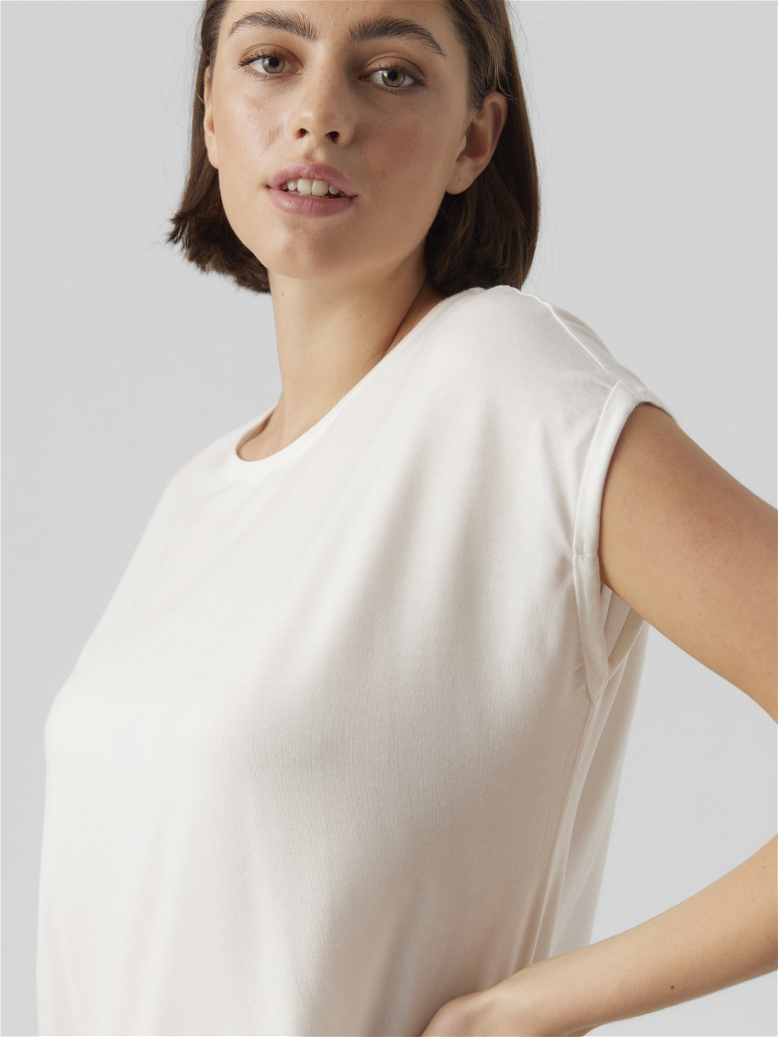 VMAVA PLAIN SS TOP JRS NOOS - 10284468
