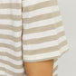 JORTAMPA STRIPE TEE SS CREW NECK - 12252176