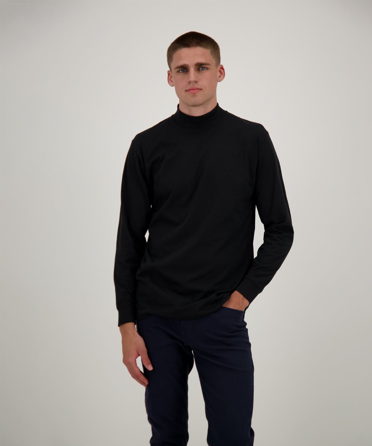 Mock neck T long sleeve - 400160