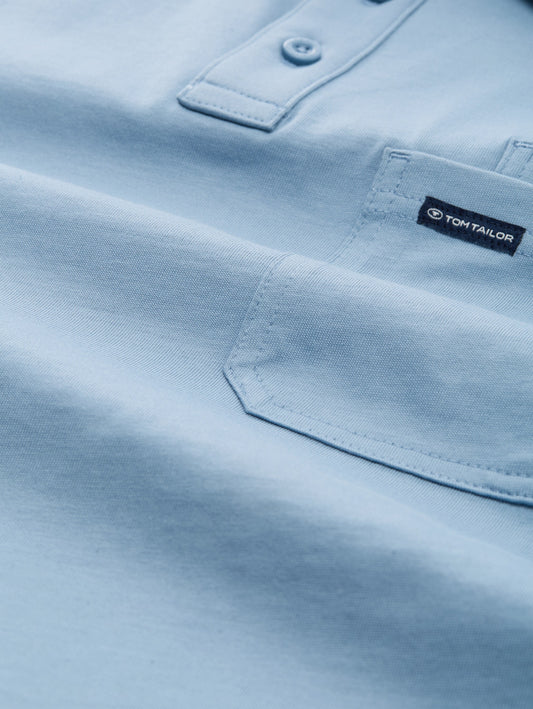 detailed jersey polo - 1050200