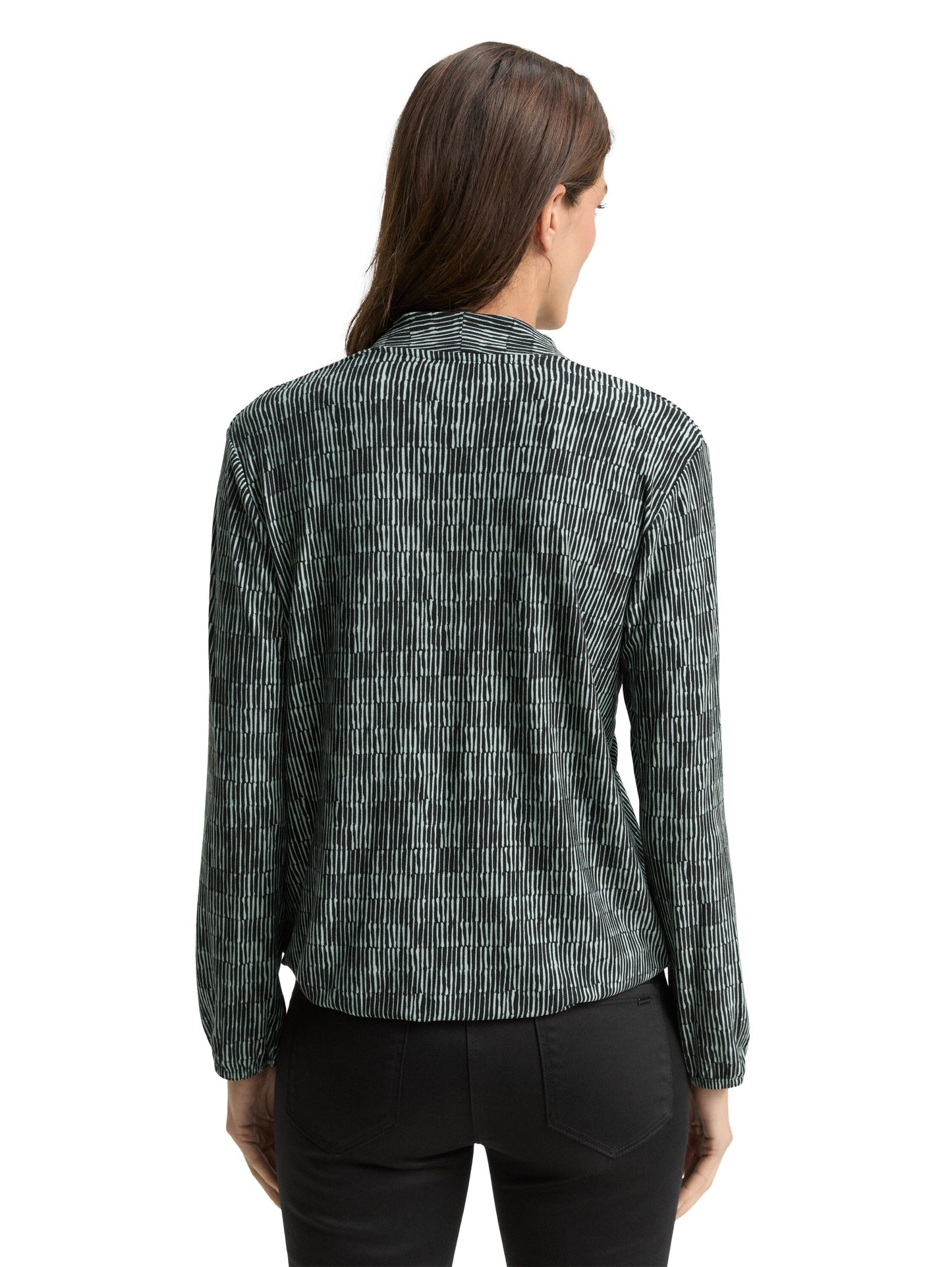 T-shirt v-neck alloverprint - 1049029