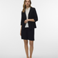 VMJESMILO 3/4 LOOSE BLAZER WVN NOOS - 10279700