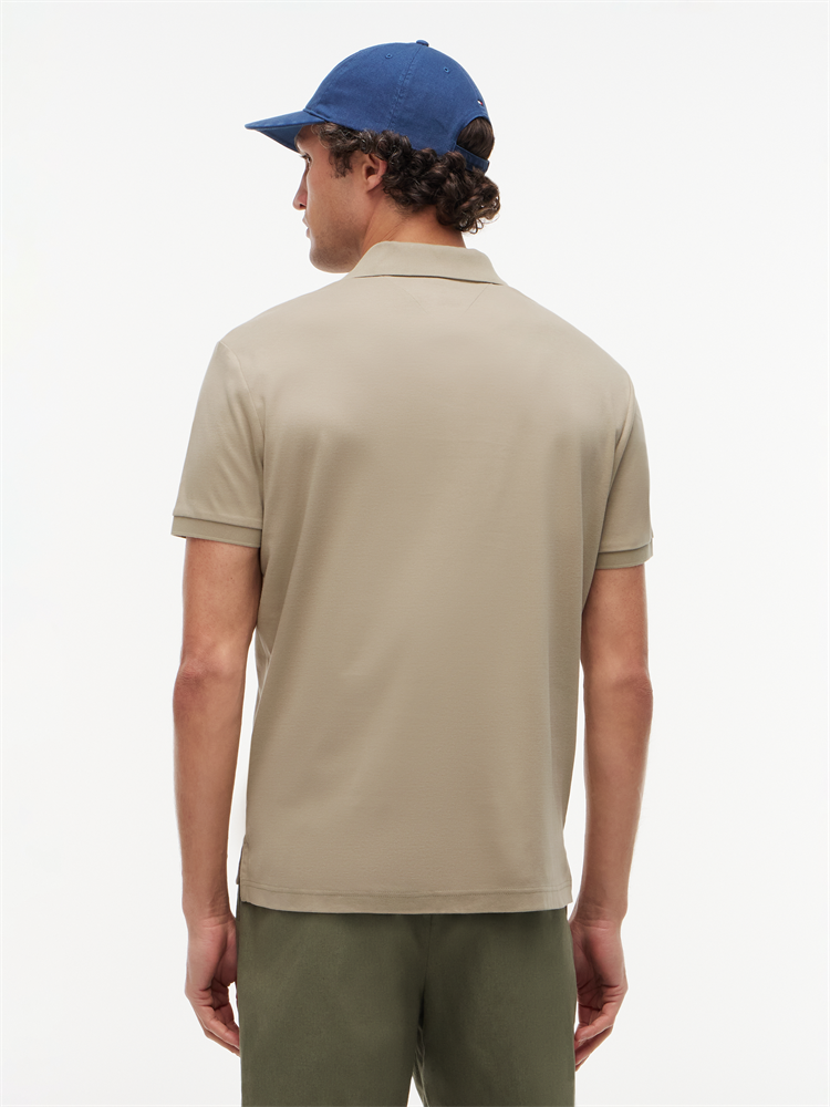 LIQUID COTTON REG SEASONAL POLO - MW0MW39994