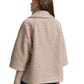 bouclé cape jacket - 1046602