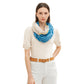 printed loop scarf with tape - 1032526