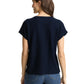 T-shirt structure v-neck - 1050433